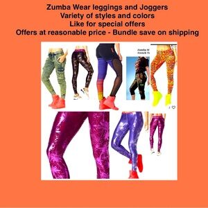 Zumba Fitness Women’s  joggers and legging’s